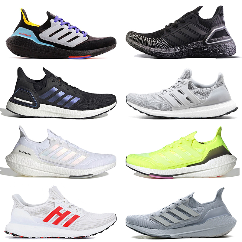 

Top Fashion Ultraboost Running Shoes Mens Women Pulse Aqua Black Jemes Bond 007 Triple White Volt Yellow Solar Red Stripes Outdoor Sports Sn
