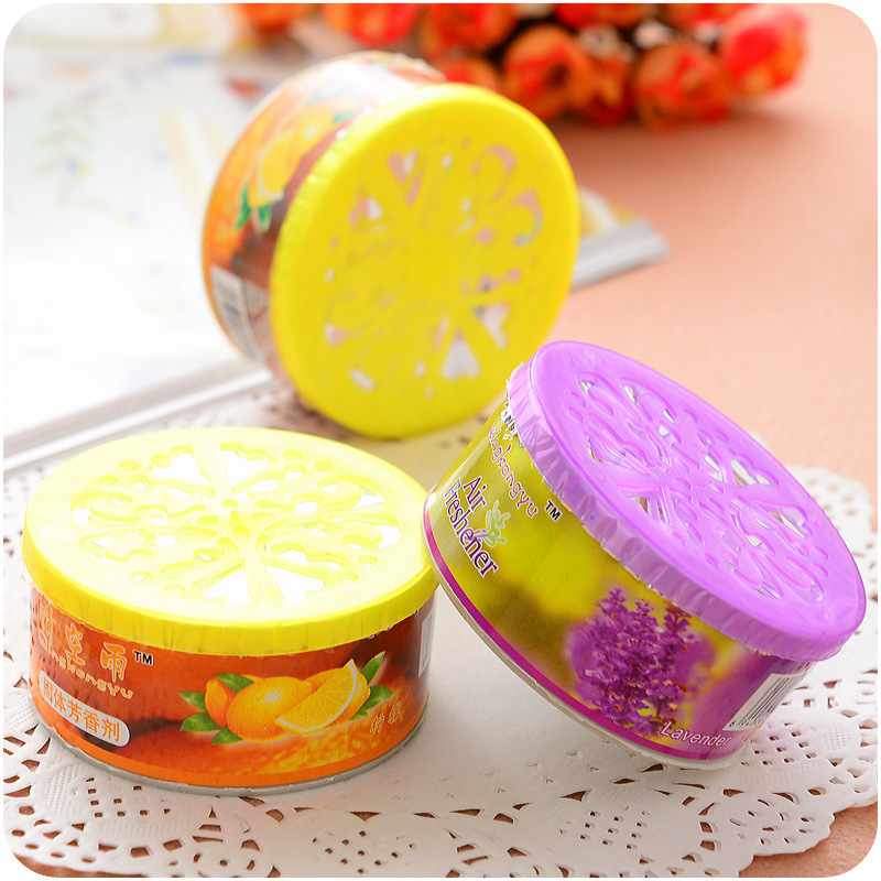 

4 Scents Scented Candle Solid Scent Deodorant Air Freshener Indoor Home Perfume Car Auto Decor Office Bathroom Lasting Fragrance Diffuser ZXFTL0977