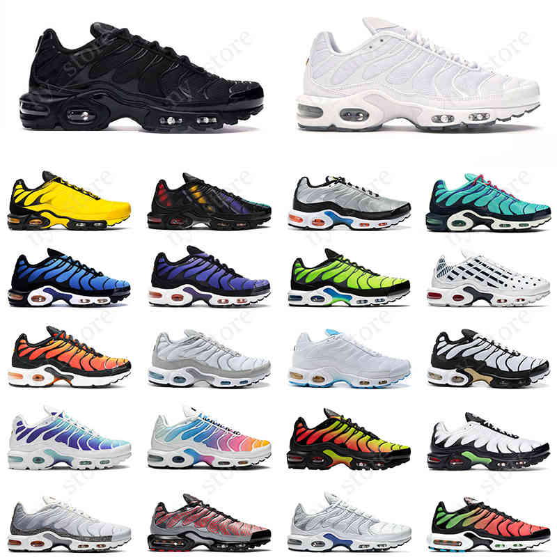 tn plus se running shoes high quality men women triple black white hyper blue chaussures athletic mens trainer sports sneakers