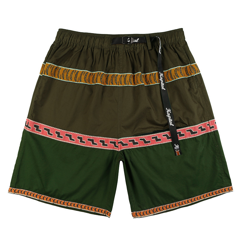 

shorts fgss men's wear fashion brand in spring and summer of 2021, White;black