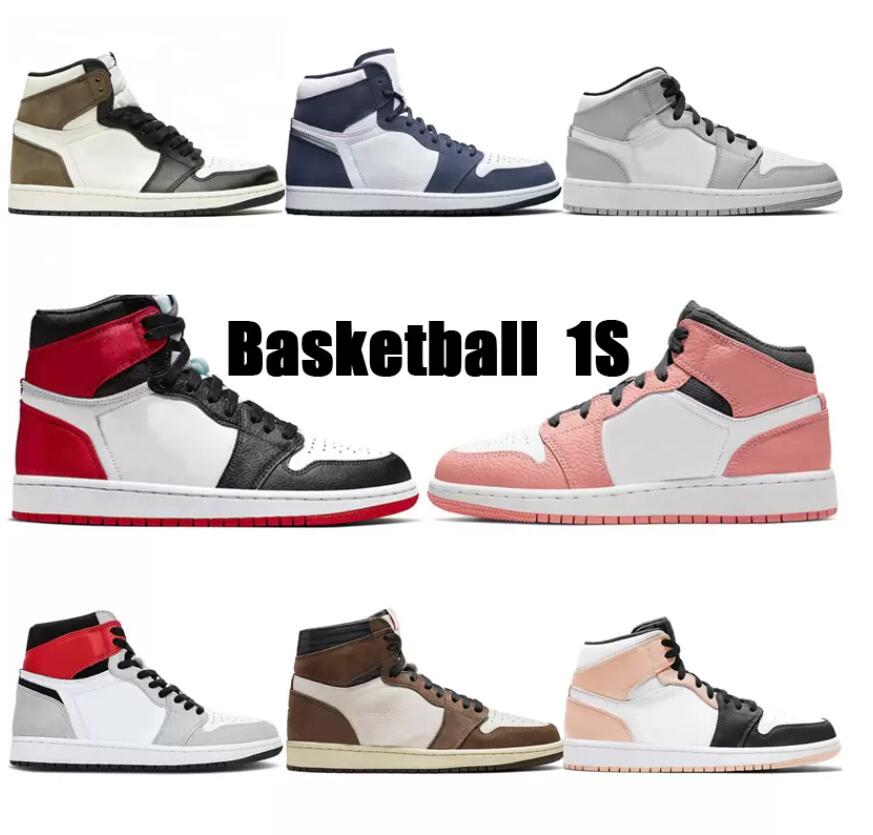 

Newest Mens Bordeaux 1 Basketball shoes 1s University Blue High Dark Mocha Twist Light Smoke Grey Chicago UNC patent bred royal toe men women Designer sneakers