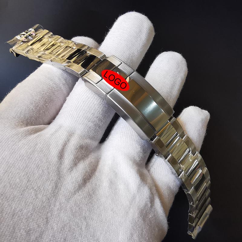 

Watch Bands 904L Stainless Steel Bracelet For Yacht Master , Parts, Accessories, Straps