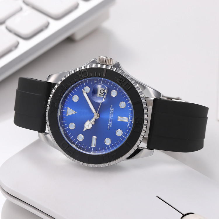 

New high quality Three needle series luxury mens women watches Quartz designer watches Fashion silicone strap ROLE Brand rox, R15
