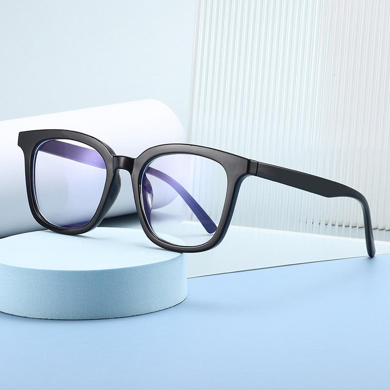 

Sunglasses 2022 Fashion Unisex Square Glasses Plain Full Frame For Men And Women Radiation Protection Optical