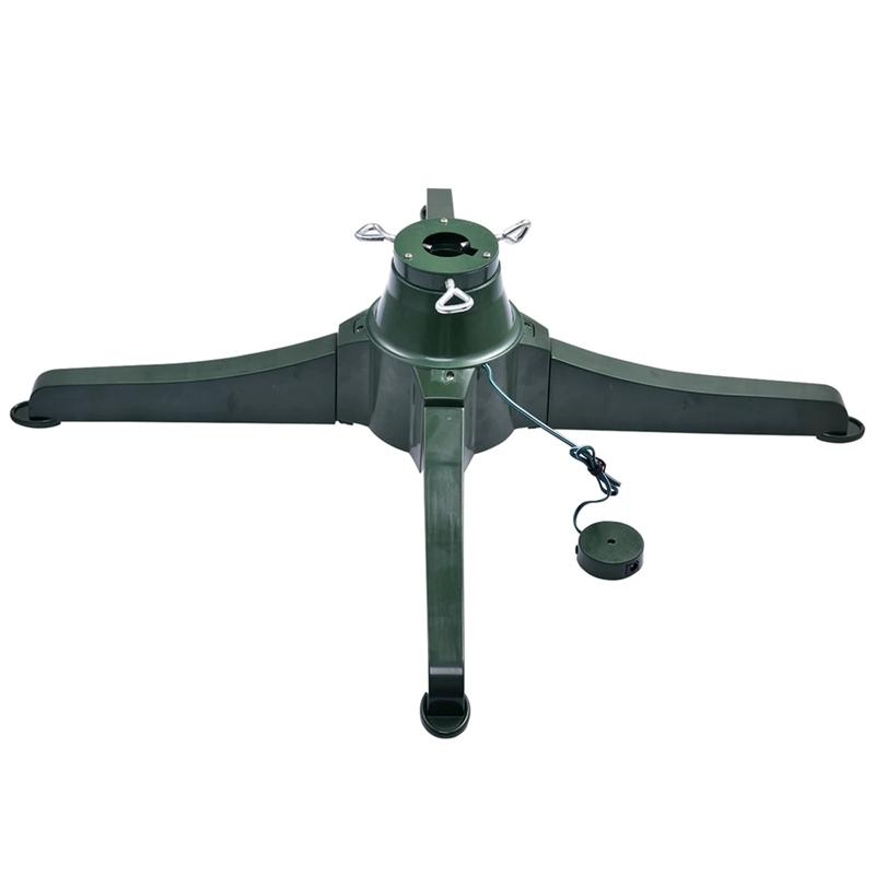 

Christmas Decorations Tree Electric Rotating Base Stand Xmas Bottom Support Holder Decoration-EU Plug