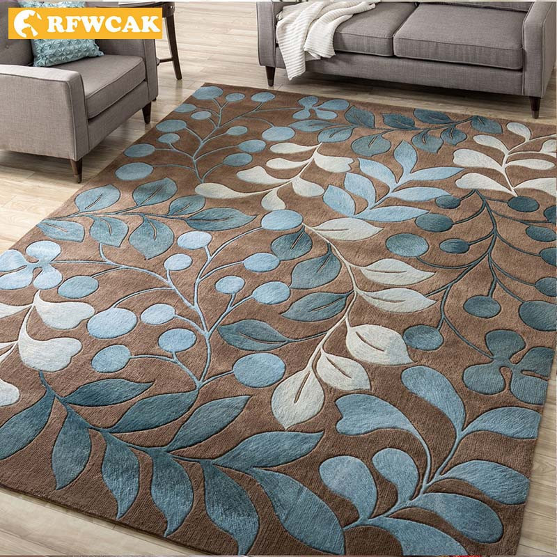 

Nordic Abstract Flower Art Carpet For Living Room Bedroom Anti-slip Large Rug Floor Mat Fashion Kitchen Carpets Area Rugs, S 1
