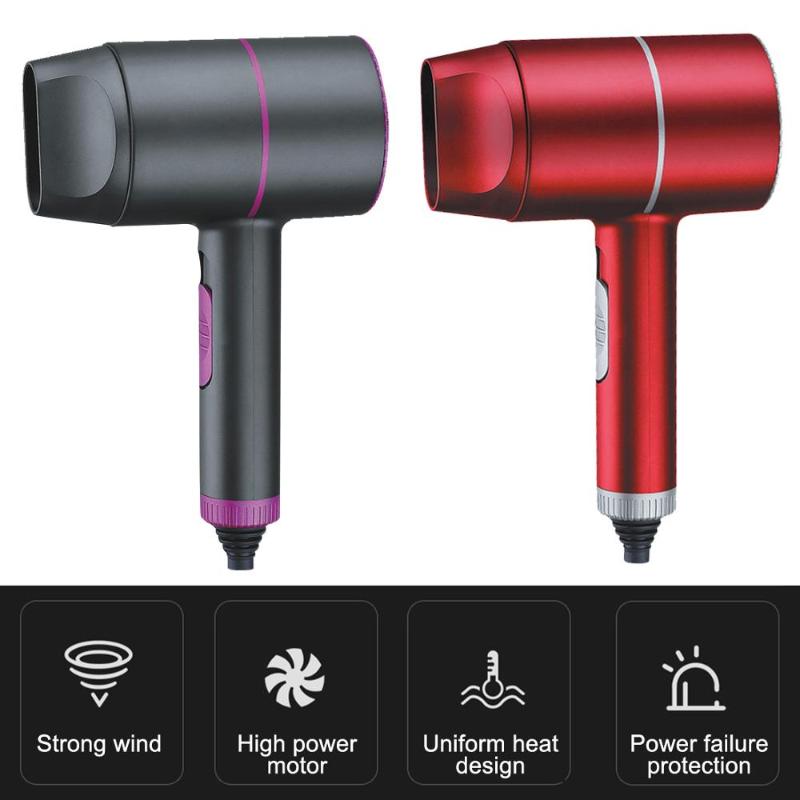 

Electric Hair Brushes 2000W Salon Dryer 2 In 1 Anion High-power Nourish Small Hammer Blow Strong Wind