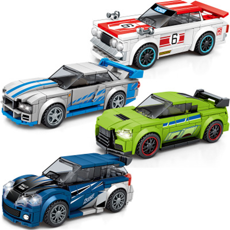 

Sembo Block Speed Champions Racing Car Model Building Blocks Technic City Vehicle Super Racers Sports Construction Toys Friends