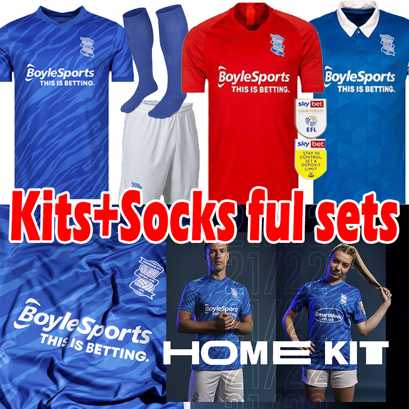 

2021 2022 Birmingham Soccer Jersey 21/22 Lukasz Jutkiewicz Sam Gallagher jerseys home away Men Kids Kits football shirts, 20 21 away