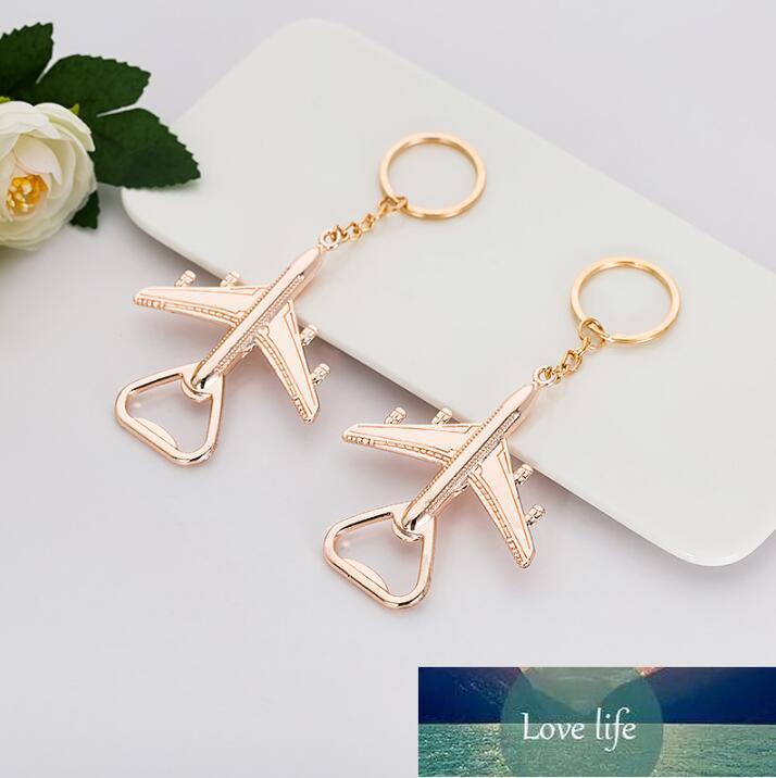 

Retro Airplane Beer Bottle Opener Aircraft Keychain Alloy Plane Shape Opener Keyring Wedding Gift Party Favors Kitchen Tools new ju0759