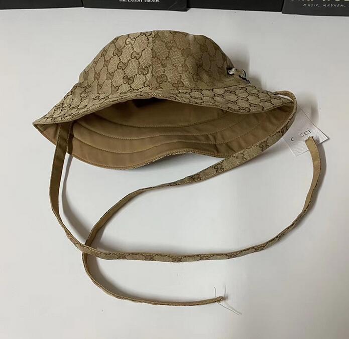 

Oblique G Designers Wide Brim Hats Cotton Men Women Bucket Hat Patchwork Washed Denim Buckets Solid Beach Double-Sided Wear Fishing Beanie skull Cap