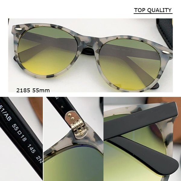 

top qualtiy plank Vintage Oval Sunglasses Women Brand Designer Sun Glasses Retro Black yellow ladies Goggle 2185