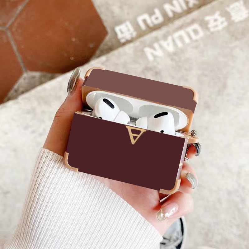 

Fashion airpods pro 2/3 cases high quality designers luxury Air Pods 3 frosting protective fall proof square shell wireless Bluetooth earphones cover style good nice