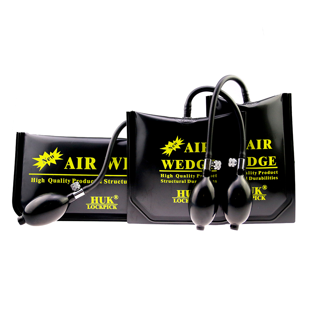 

Locksmith Supplies 3 pieces of HUK black air pump wedge door lock opener