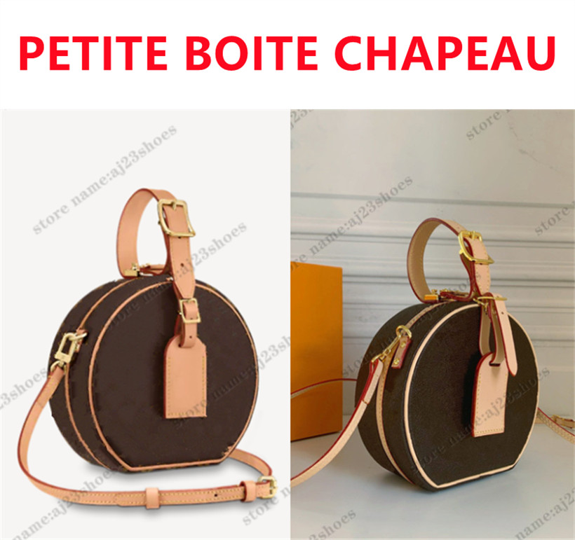 

Petite Boite Chapeau Cross Body Bag Hatbox Adorable Purse Wallet Small Yet Practical Designer Mini Bags, 01