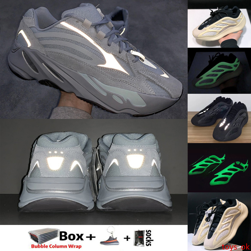 

Size 13 Kanye West Hospital Blue Azael Alvah 700 V3 Asriel Israfil Oreo Linen V2 Reflective Mens Shoes Sports Trainer Women Sneakers