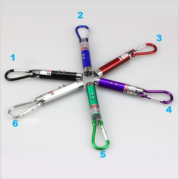 

New Arrival Multi-functional Mini 3 in1 LED Laser Light Pointer Key Chain Flashlights Torch Flashlight Money Detector Light 2022