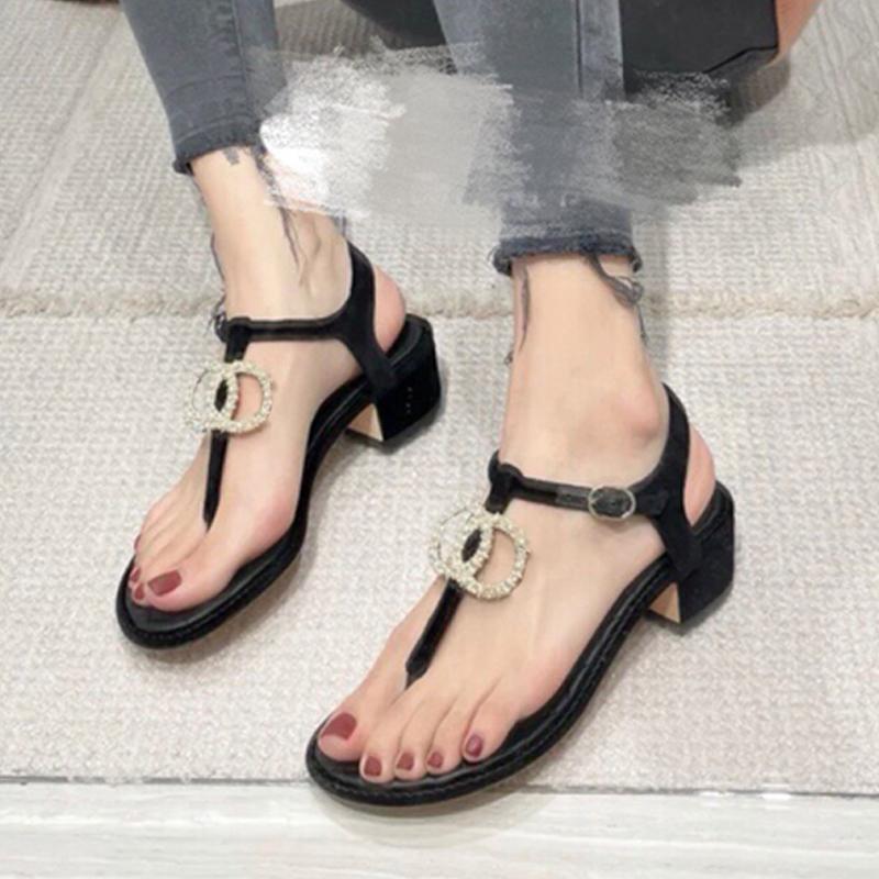 

Sandals 2021 Summer High Heels Sexy Ankle Strap Sandal Office Ladies Career Casual Party Women Size 34-40 Red White Black Golden