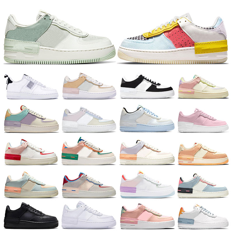 

women platform shoes shadow Pistachio Frost Spruce Aura Pale Ivory Glacier Blue Classic Triple White Black Aurora First Use sneakers mens trainers, 38 36-45