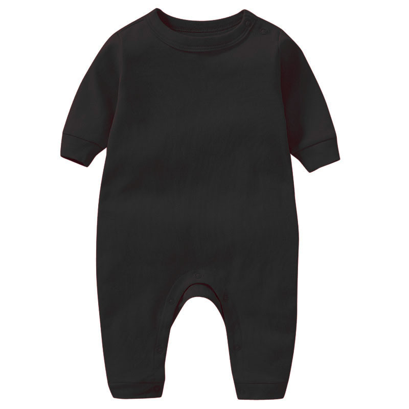 

Newborn Baby Jumpsuits Infant Solid Colors Rompers Kids Long Sleeve Onesies Boys Clothes 365 J2, Sizes mix