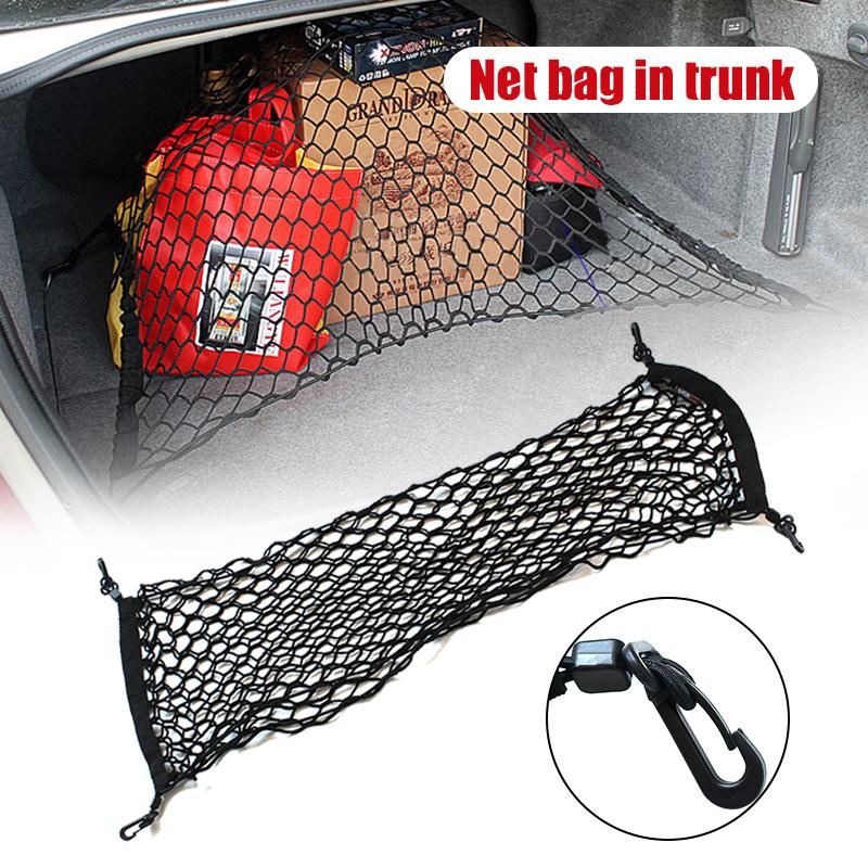 

Car Organizer Elastic Bungee Cargo Net Trunk Rear Storage Luggage Mesh For All BIN