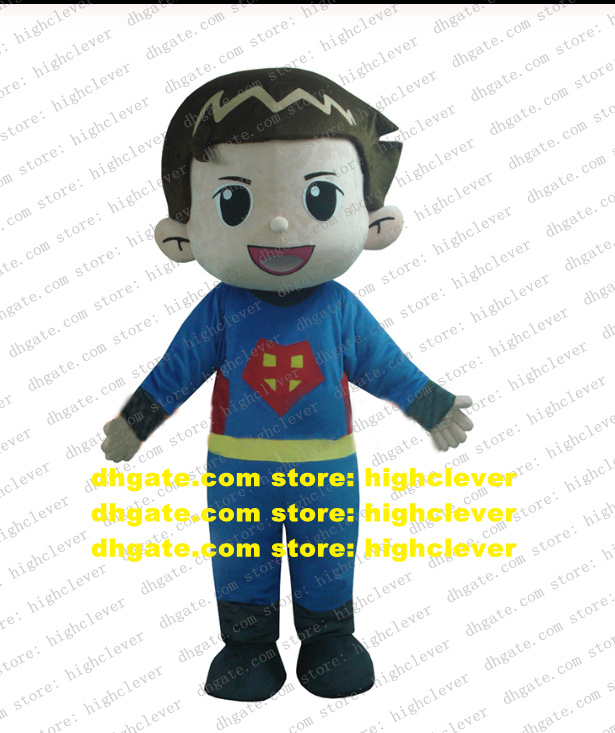 

First Aid And Cool Kids Clothing Mini Super Man Mascot Costume Adult Character Manners Ceremony Floor Show CX4043 Free Ship, As in photos