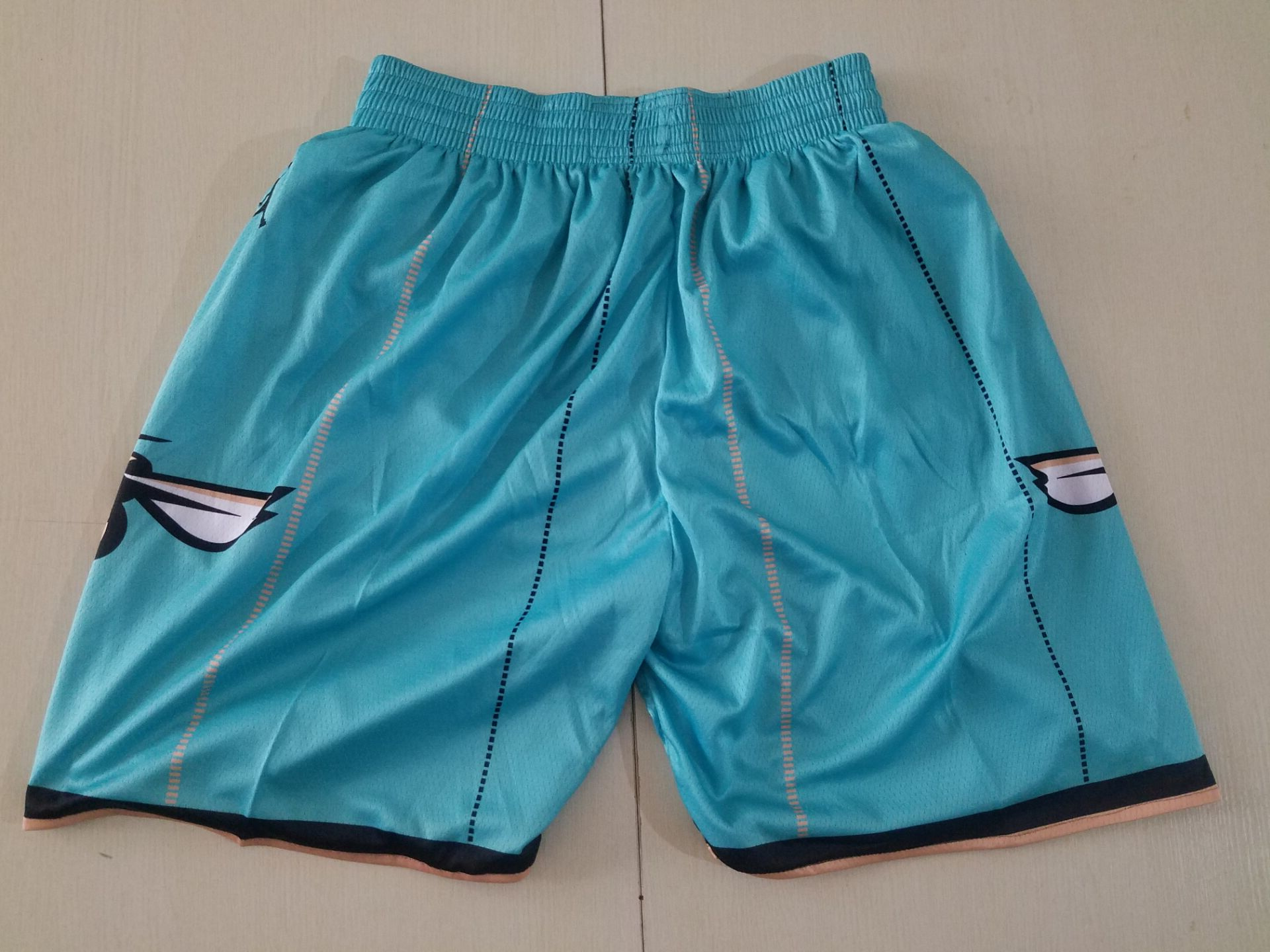 

Baseketball Shorts Running Sports Clothes Ball Light Blue Size S- Mix Match Order High Quality