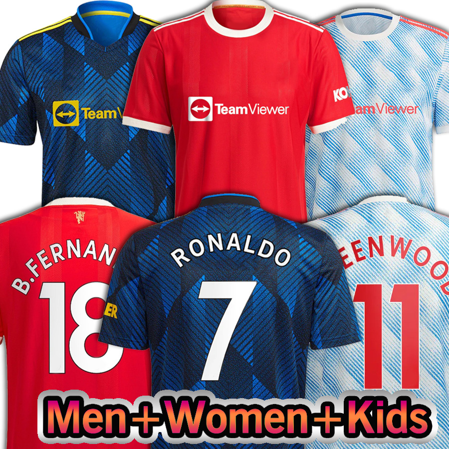 

Cristiano 7 RONALDO SANCHO Manchester soccer Jerseys UNITED B.FERNANDES BRUNO FERNANDES MARTIAL UTD POGBA RASHFORD football shirt Men + kids kit shirts CAVANI z3, Men(man lian)