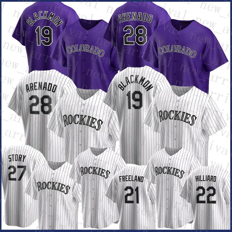 

Colorado Custom Rockies Baseball Jersey 28 Nolan Arenado 19 Charlie Blackmon 27 Trevor Story 21 Kyle Freeland 14 Tony Wolters Ryan McMahon, Custom(laohu