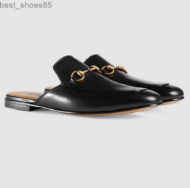 

Ciabatte da in pelle morbi di vacchetta Scarpe donna pigro lusso spiaggia fibbia metallo Pantofole By 09, #17