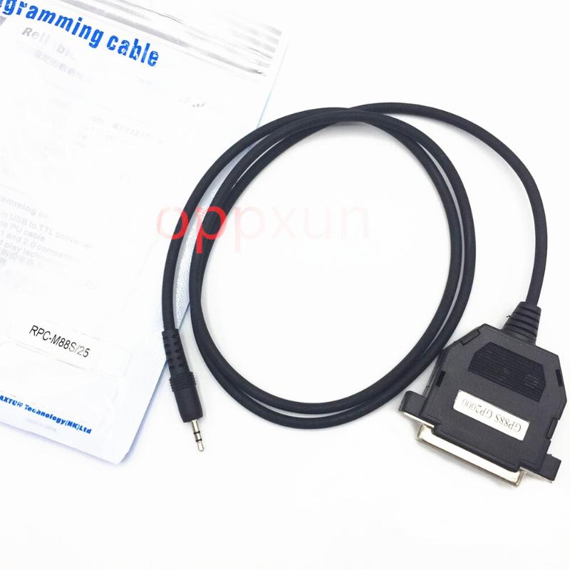 

Walkie Talkie 2.5mm Programming Rib Cable For Motorola Radio GP88S, GP2000, GP3688, CBPRO, CP040, PR400, CT250, CT450, PRO3150 RADIOS