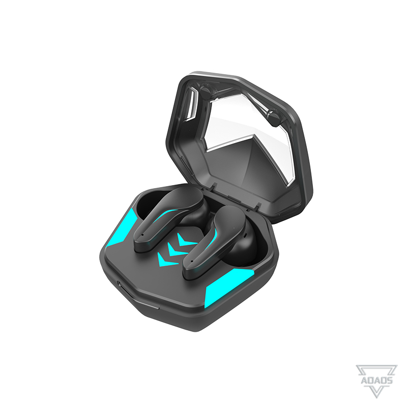 

Wireless Earphones MD188 Gaming Headset TWS Stereo Headphones Noise Cancelling Low-Latency For Samsung Huawei xiaomi, Black