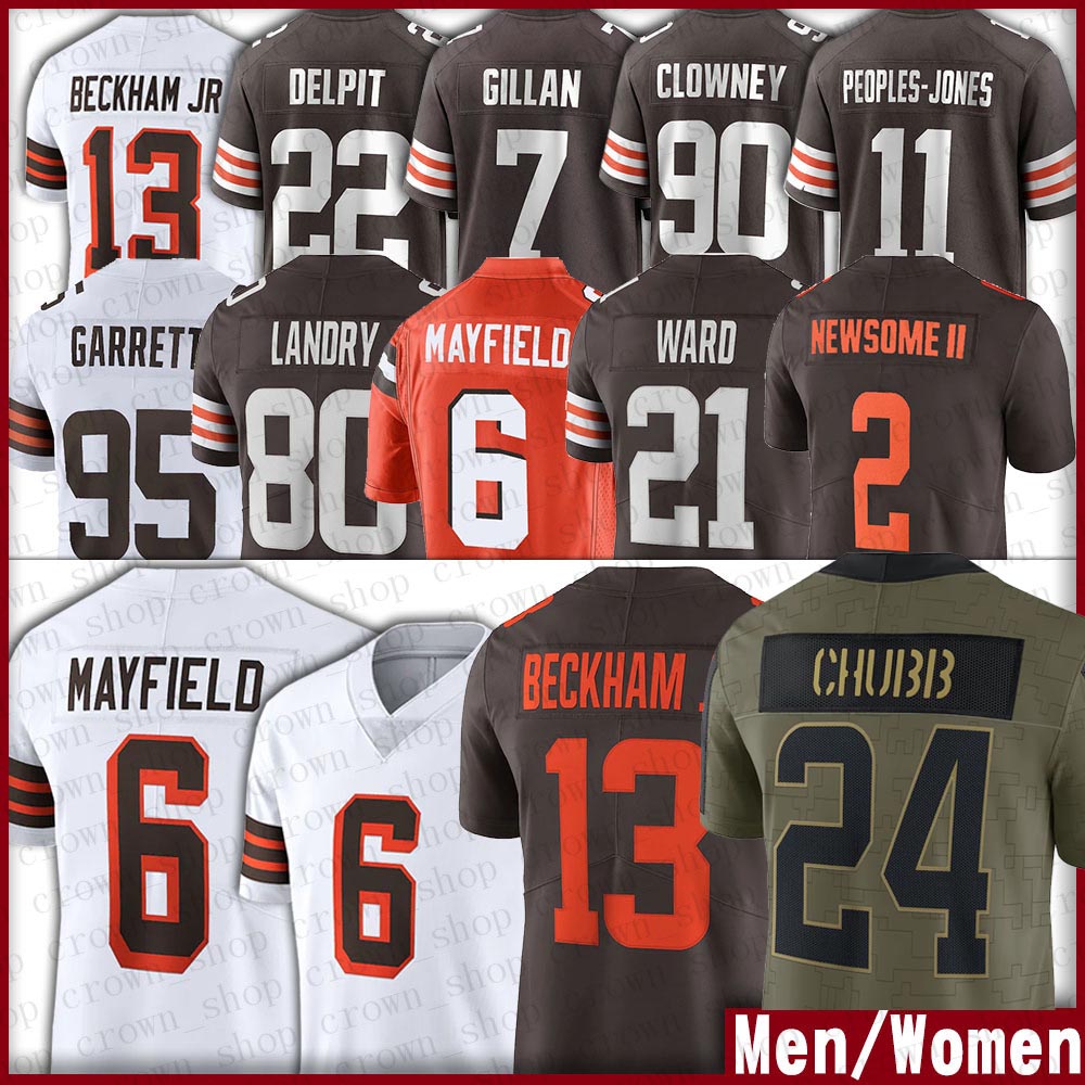 

13 Odell Beckham Jr 24 Nick Chubb Football Jerseys 27 Kareem Hunt 95 Myles Garrett 80 Jarvis Landry 27 Kareem Hunt 5 Case Keenum 21 Denzel Ward 80 Jarvis Landry, Men(bu lang)