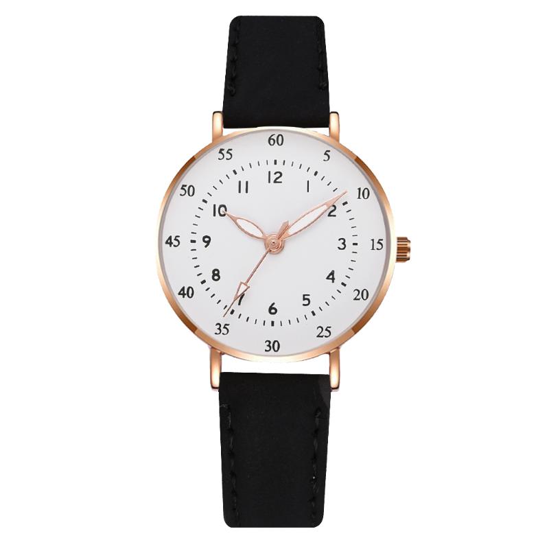

Wristwatches Arrive Simple Casual Women Ladies Leather Watch Girl Wristwatch Classic Bracelet Watches Gift Quartz Reloj, Green
