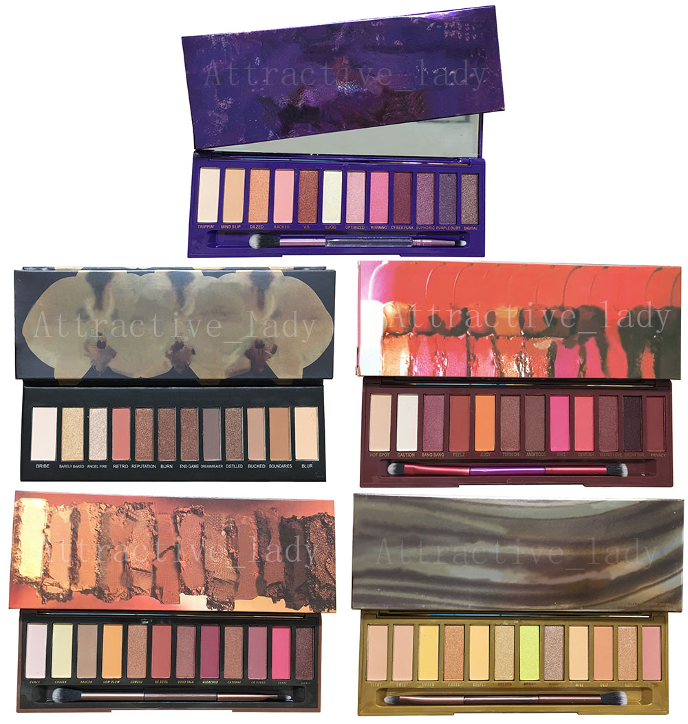 

In stock ! 12 color Matte Eye Shadow Easy to Colour Lasting Waterproof Good quality, Multi