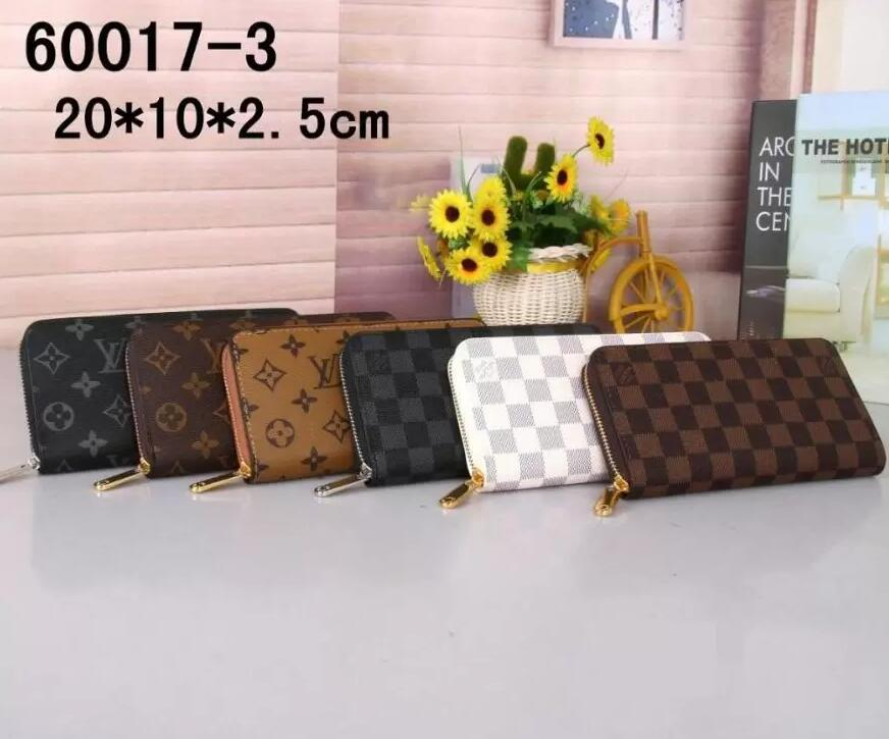 

LouisVuttonBag LVLOUISVITTON VUTTON Purse Wallet Zipper Bag Women Wallets PU Card Holder Pocket Long Women Bag Coin Purses Handbag with Box 5188