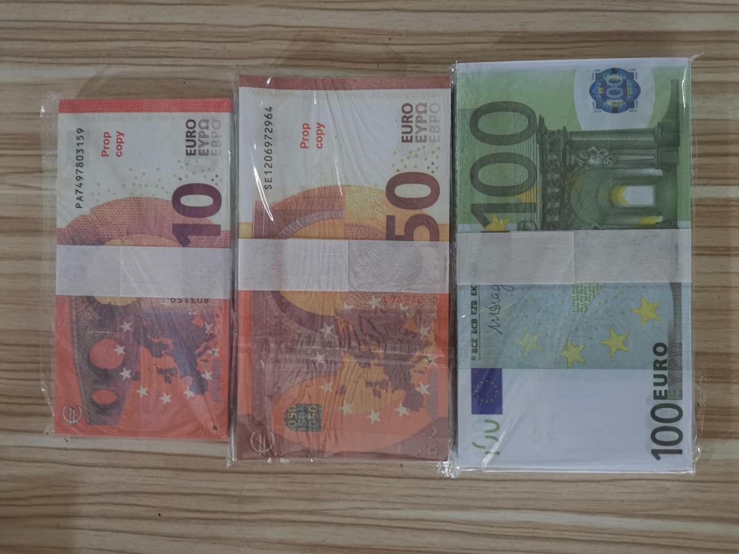 

Best Quality Prop money billet 10 20 50 100 Euro,dollar,sterling money the film and televison props money play money149