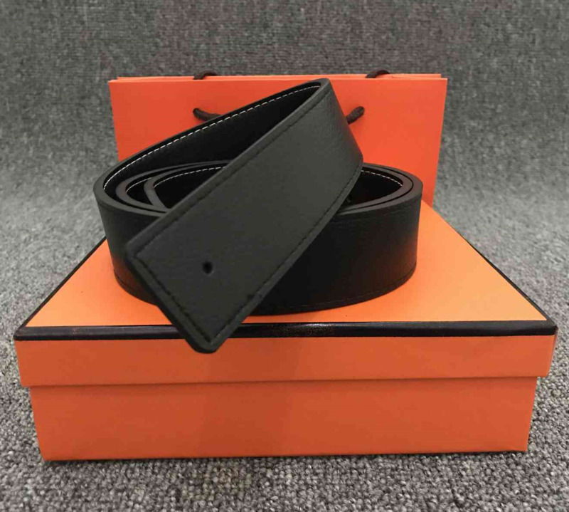 

men and women designer belts golden Silver Hbuckle Belt With Fashion Big Letters Buckle Leather Top High Quality 7 colors 3.8cm gift packingD4HG, Blue