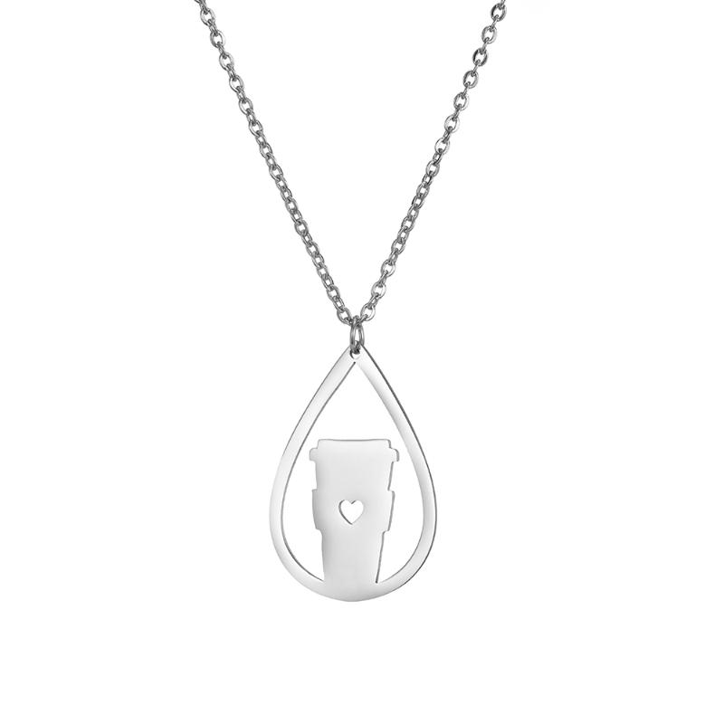 

Pendant Necklaces ZGN0014 Selling 2021 Design Exquisite Necklace Stainless Steel Unique Charm Couple Jewelry