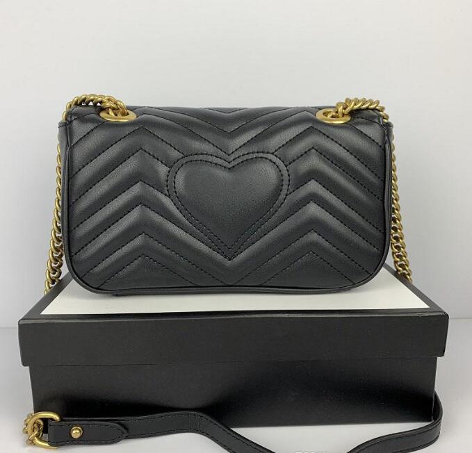 

Luxury Designer marmont Messenger handbag with Diamond Lattice ripple Buttons cross body Best Fashion bags 2022 New Shoulder Bags, Logo