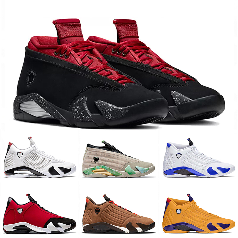

Wholesale Mens 14 Basketball Shoes jumpman 14s men black toe winterized gym red turbo hyper royal thunder desert sand university gold sports sneakers US 13, No#5 40-47