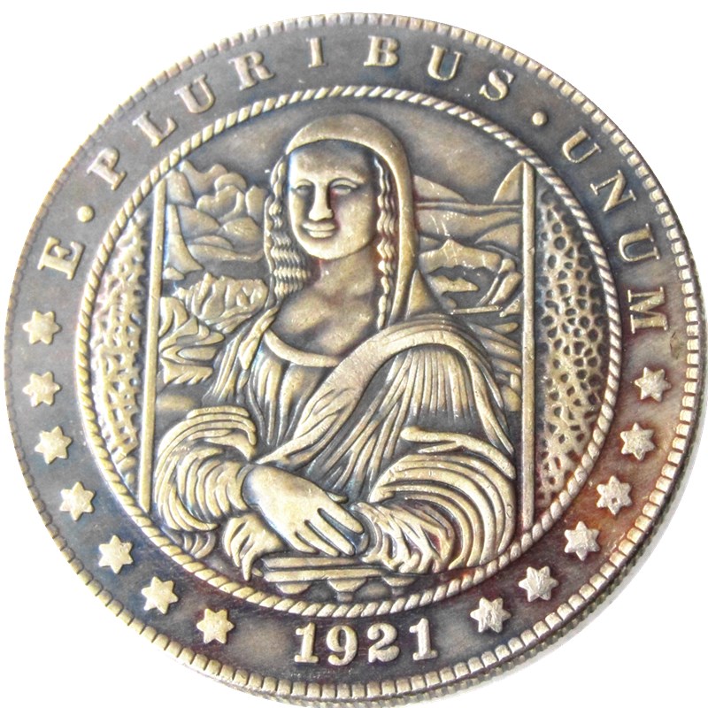 

HB93 Hobo Morgan Dollar skull zombie skeleton Copy Coins Brass Craft Ornaments home decoration accssories
