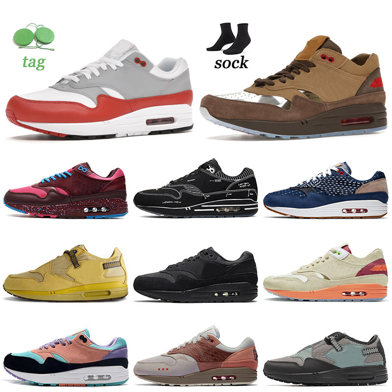 

TVS x max 1 87 Wheat Baroque K.O.D. CHA casual shoes 1s 2022 New Kiss of Death elephant amsterdam UNC Schematic University Blue Taupe Haze men women ourdoor sport shoe, E26 36-45 obsidian