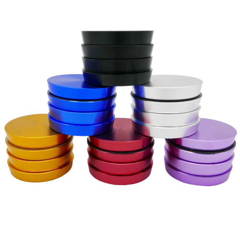 

Aviation aluminum herb grinder 50mm 4-layer tower type crusher