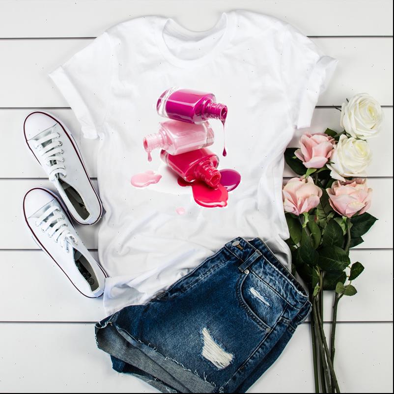 

womens women 3d print drape fashion paint beauty t clothes shirt graphic female tee ladies clothing, White