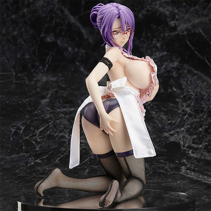 

Anime Sexy Girl Figures Native PVC Action Figure Binding Rinjin Ni Kowasareteiku ORE NO Tsuma Touka Takamiya Scale Statue Toys Q0722, Hard no box