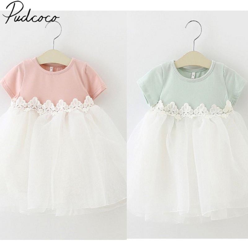 

Girl's Dresses 2022 Brand Born Toddler Infant Cute Bow Girl Summer Princess Dress Kis Baby Party Wedding Pageant Tutu Chiffon 0-3T, Red;yellow