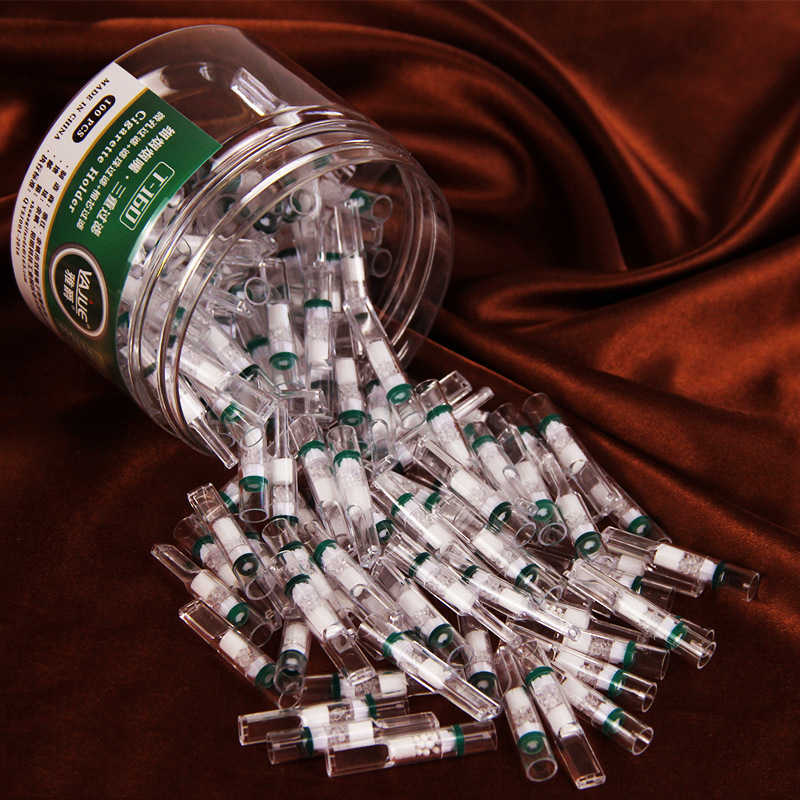 

Disposable Triple Filter male and female fine filter smoking healthy cigarette set T160