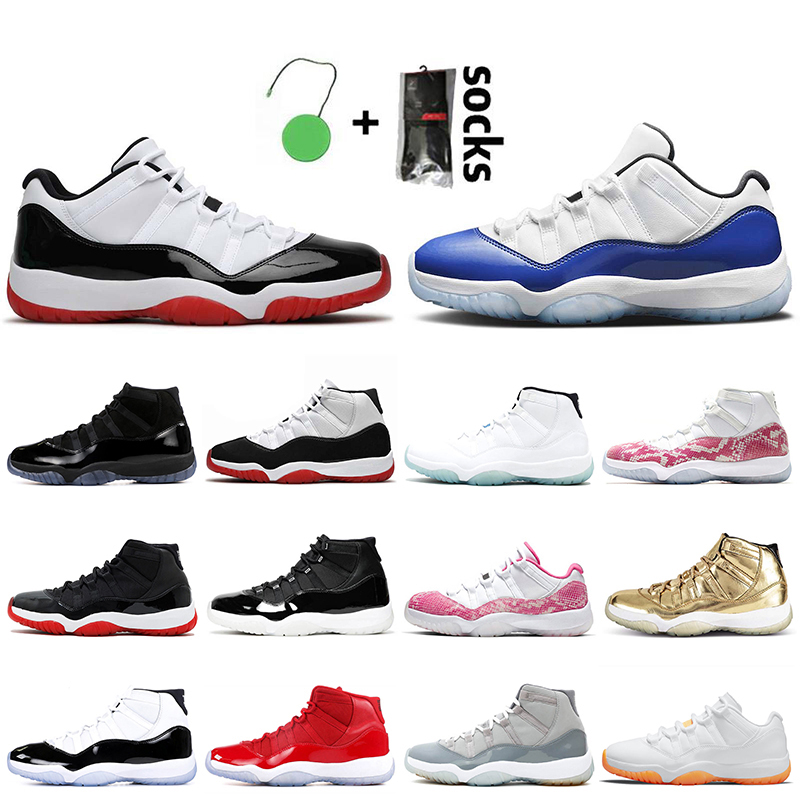 

Top Fashion Low Jumpman 11 11s Mens Basketball Shoes Retro Women Trainers Bred Concord Blue Jubilee 25th Anniversary Cap and Gown Citrus Sneakers, Item27 low concord 36-47