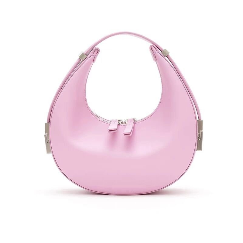

Personality Solid Handbags For Women 2021 New Designer Top Handle Black Shoulder Bags Quality Luxury Stylish Evening Bag